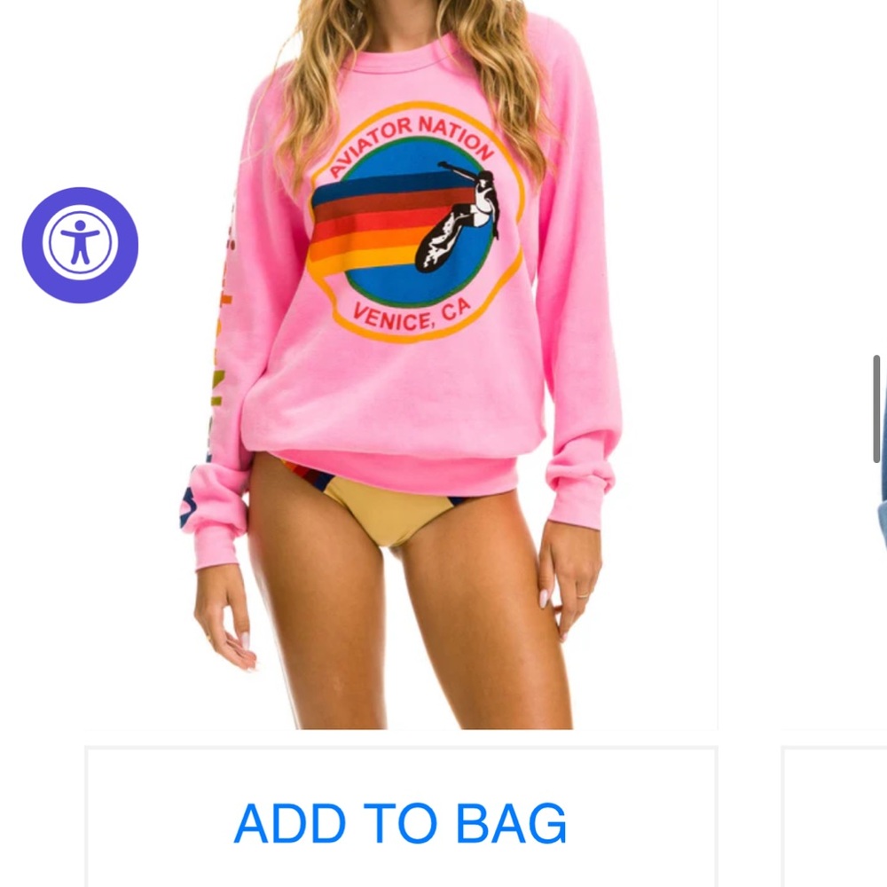 Aviator nation sweatshirt